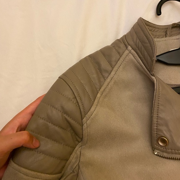 leather suede jacket - Picture 5 of 7